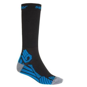 Ponožky Sensor Compress čierna 15100128 9/11 UK